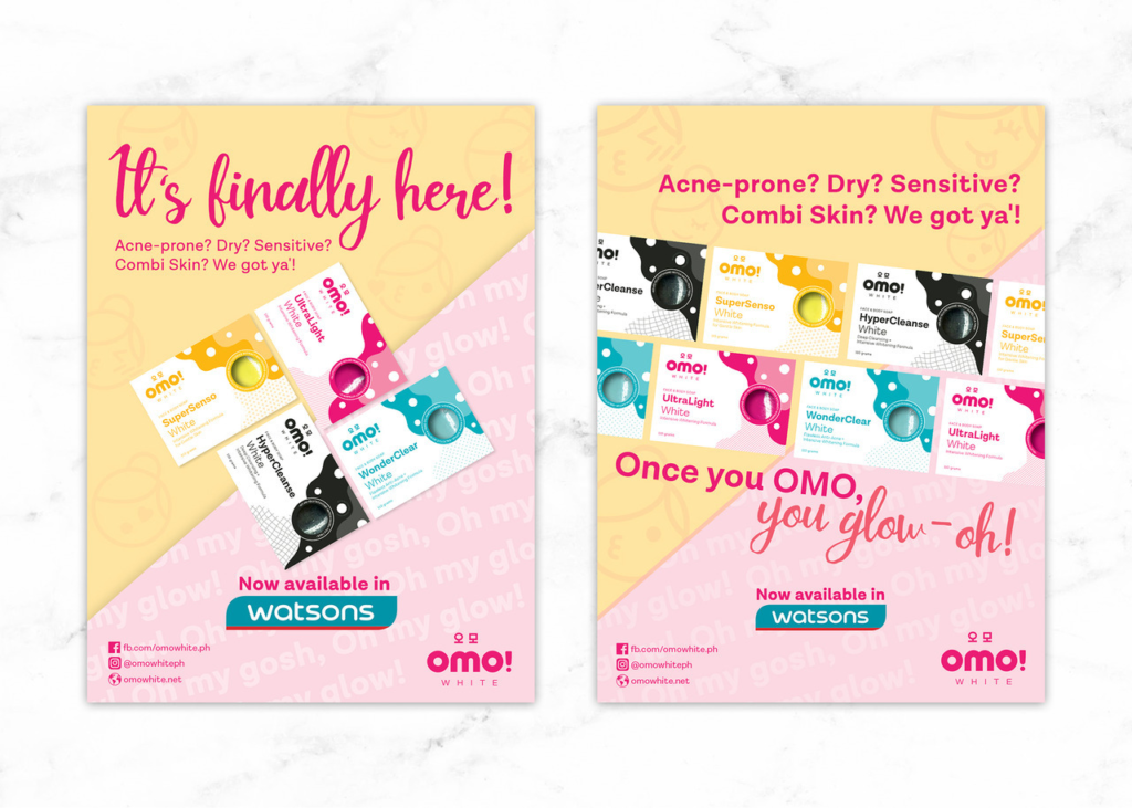 OMO! White, your amazing korean-inspired skincare brand here in the Philippines.